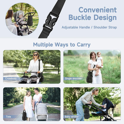 Portable Travel Bag for Breast Milk Cooler, Fits Milk Cooler & Portable BreastMilk Chiller, Leakproof,Insulated & Scratch-Resistant Bottle Carrier with Shoulder Strap & Extra Storage