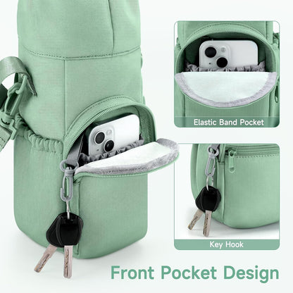 Portable Travel Bag for Breast Milk Cooler, Fits Milk Cooler & Portable BreastMilk Chiller, Leakproof,Insulated & Scratch-Resistant Bottle Carrier with Shoulder Strap & Extra Storage