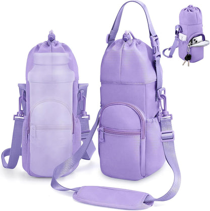 Portable Travel Bag for Breast Milk Cooler, Fits Milk Cooler & Portable BreastMilk Chiller, Leakproof,Insulated & Scratch-Resistant Bottle Carrier with Shoulder Strap & Extra Storage