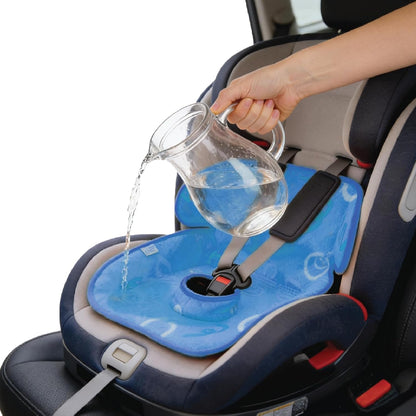 Piddle Pad 2-Pack, Potty Training Car Seat Protector, Toddler Car Seat Cover & Stroller Protector, Machine Washable Waterproof Car Seat, Anti-Slip, Universal Fit (Black)
