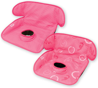 Piddle Pad 2-Pack, Potty Training Car Seat Protector, Toddler Car Seat Cover & Stroller Protector, Machine Washable Waterproof Car Seat, Anti-Slip, Universal Fit (Black)