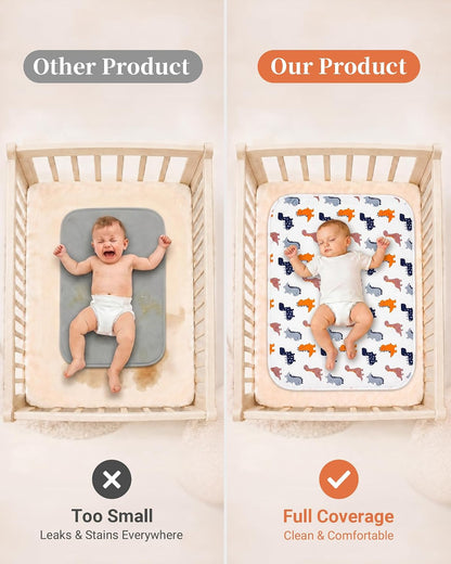 Portable Baby Changing Pad, Waterproof Diaper Changing Mat, 30"x24"