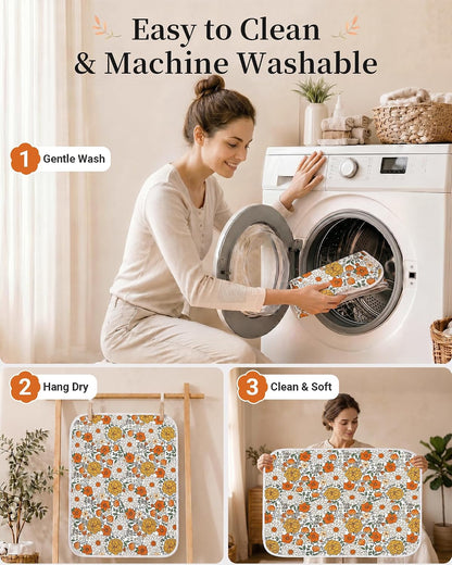 Portable Baby Changing Pad, Waterproof Diaper Changing Mat, 30"x24"