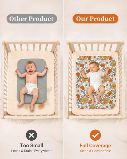 Portable Baby Changing Pad, Waterproof Diaper Changing Mat, 30"x24"