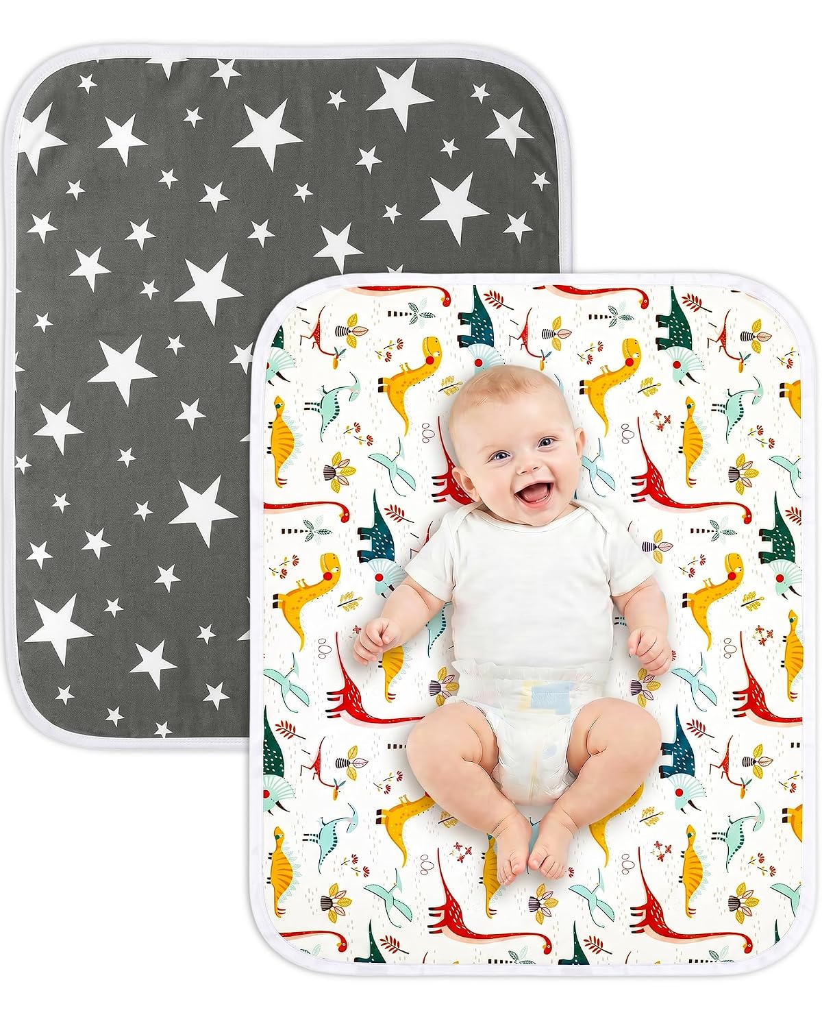 Portable Baby Changing Pad, Waterproof Diaper Changing Mat, 30"x24"
