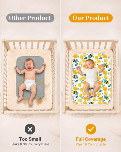 Portable Baby Changing Pad, Waterproof Diaper Changing Mat, 30"x24"