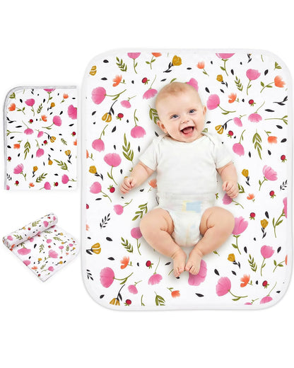 Portable Baby Changing Pad, Waterproof Diaper Changing Mat, 30"x24"