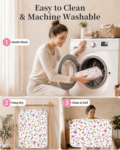 Portable Baby Changing Pad, Waterproof Diaper Changing Mat, 30"x24"