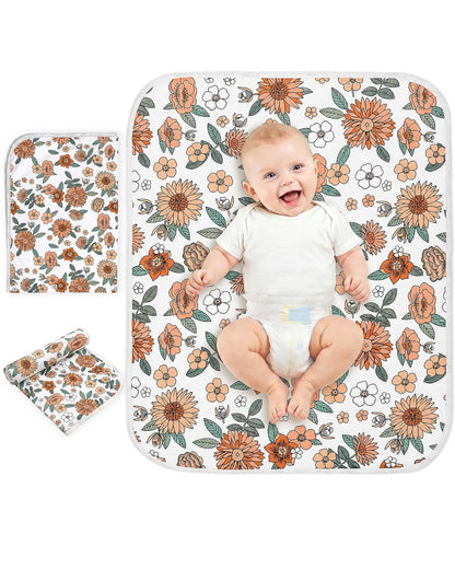 Portable Baby Changing Pad, Waterproof Diaper Changing Mat, 30"x24"
