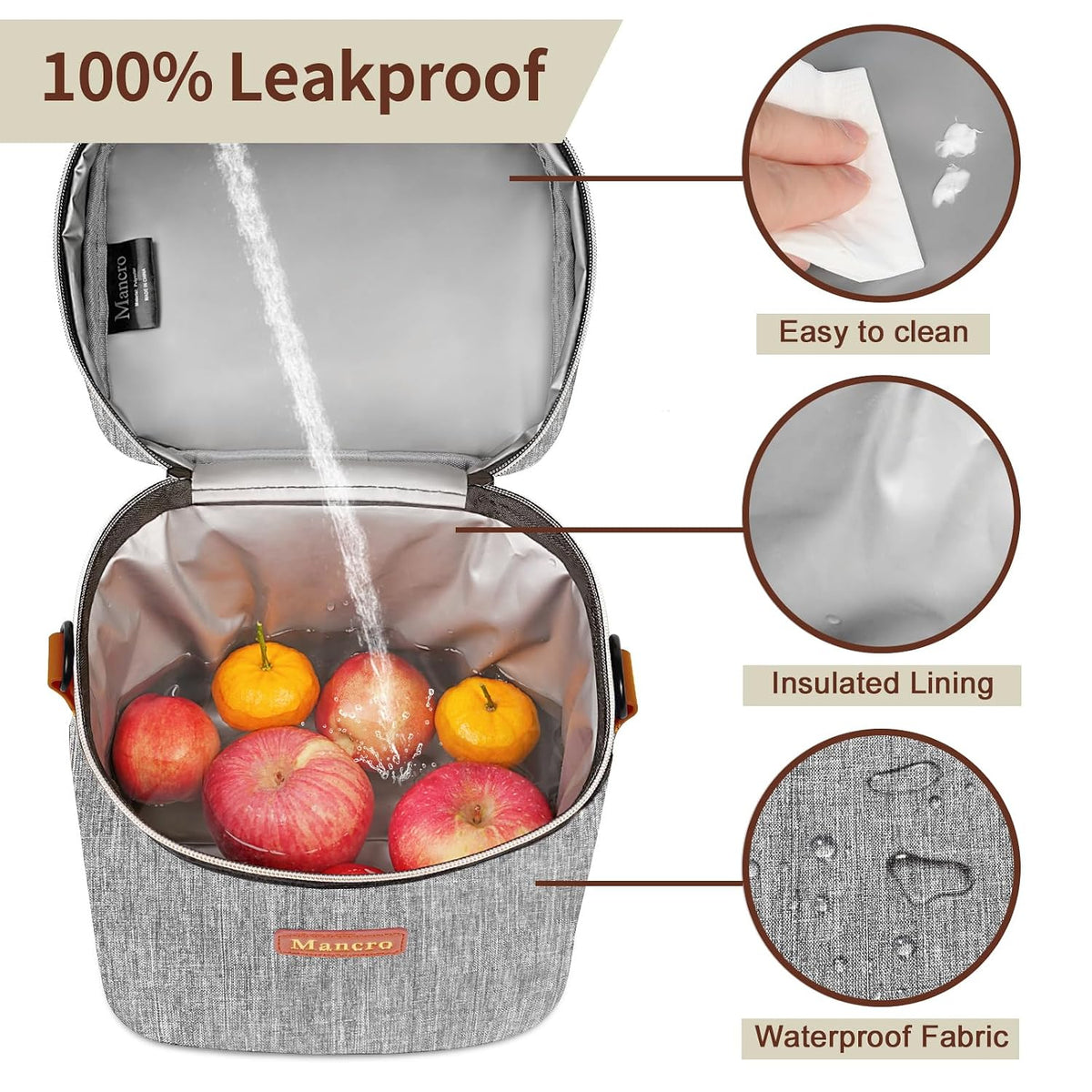 Breastmilk Cooler Bag with Ice Pack,Insulated Baby Bottle Cooler Bag