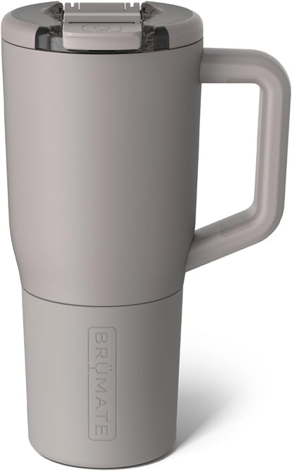 Müv - 25oz 100% Leak Proof Insulated Coffee Mug with Handle & Lid - Stainless Steel Coffee Travel Mug - Double Walled Coffee Cup (Primrose)