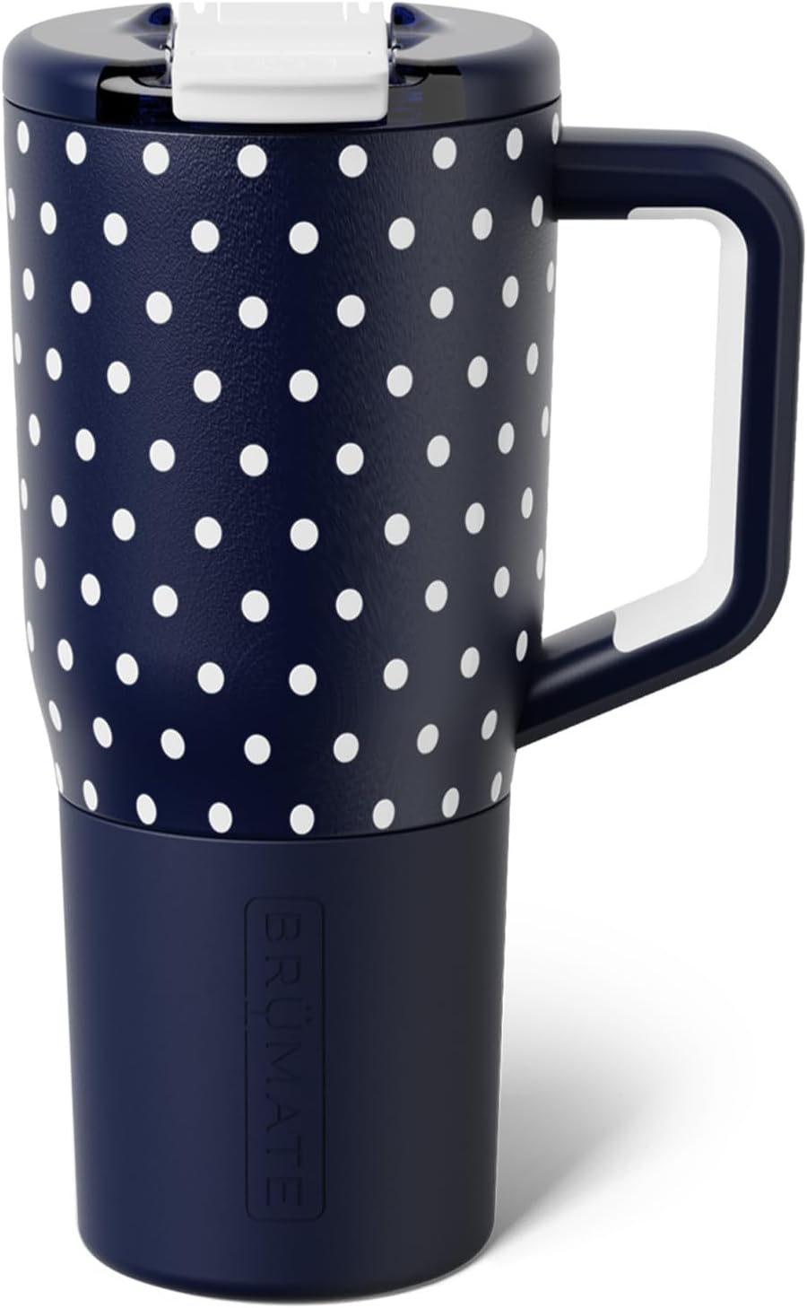 Müv - 25oz 100% Leak Proof Insulated Coffee Mug with Handle & Lid - Stainless Steel Coffee Travel Mug - Double Walled Coffee Cup (Primrose)