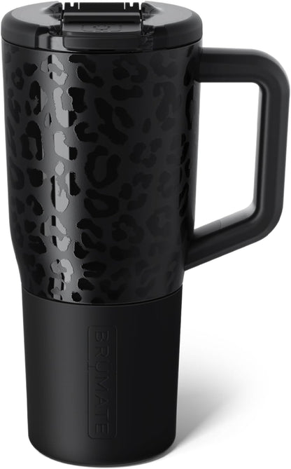 Müv - 25oz 100% Leak Proof Insulated Coffee Mug with Handle & Lid - Stainless Steel Coffee Travel Mug - Double Walled Coffee Cup (Primrose)