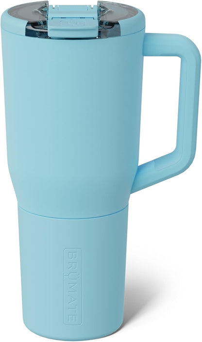 Müv - 25oz 100% Leak Proof Insulated Coffee Mug with Handle & Lid - Stainless Steel Coffee Travel Mug - Double Walled Coffee Cup (Primrose)