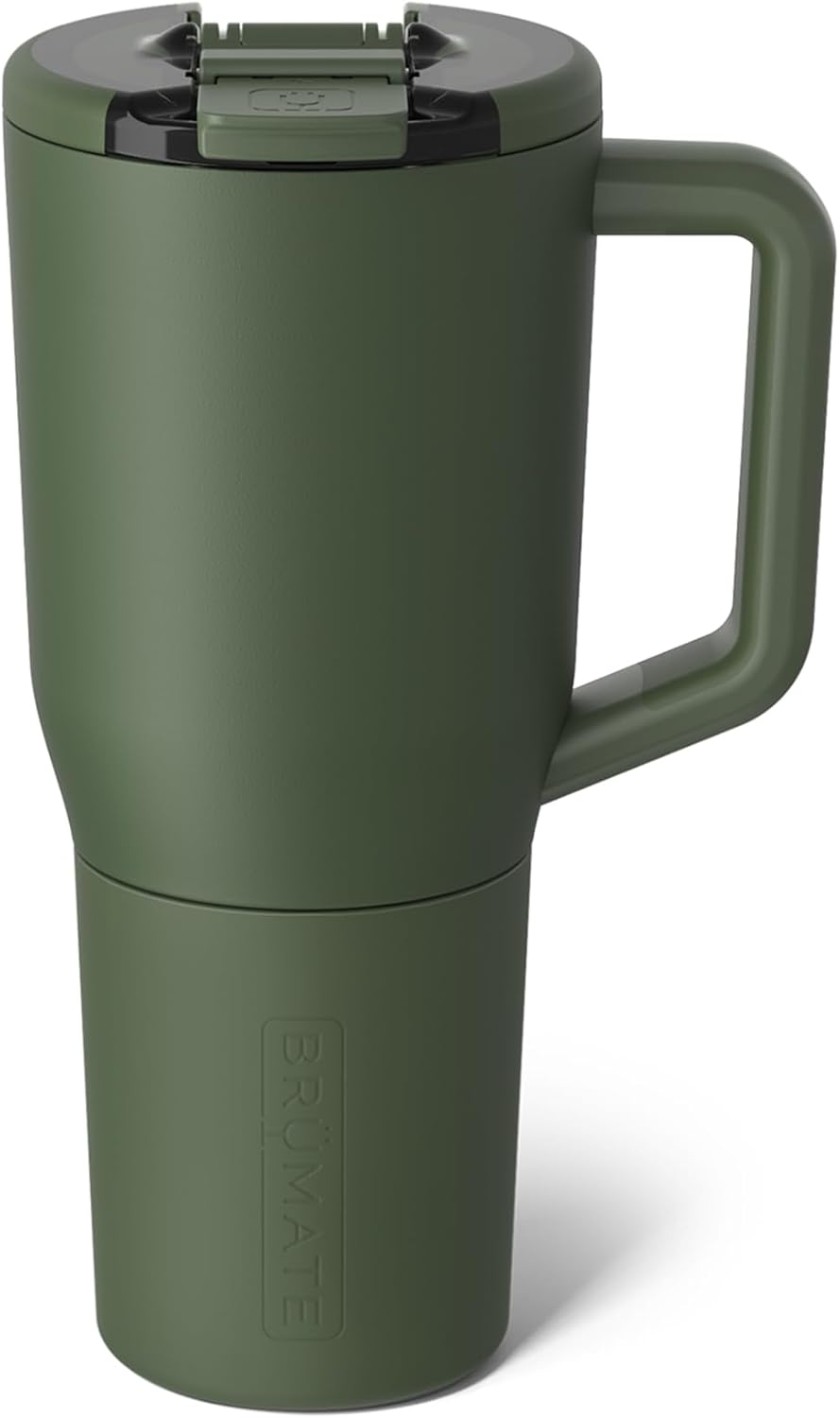 Müv - 25oz 100% Leak Proof Insulated Coffee Mug with Handle & Lid - Stainless Steel Coffee Travel Mug - Double Walled Coffee Cup (Primrose)
