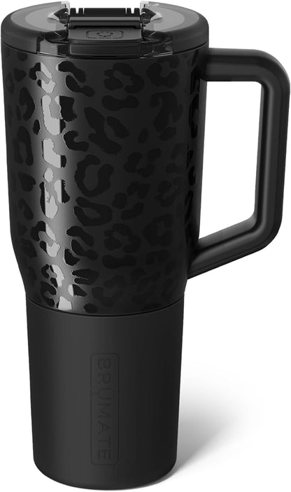 Müv - 25oz 100% Leak Proof Insulated Coffee Mug with Handle & Lid - Stainless Steel Coffee Travel Mug - Double Walled Coffee Cup (Primrose)