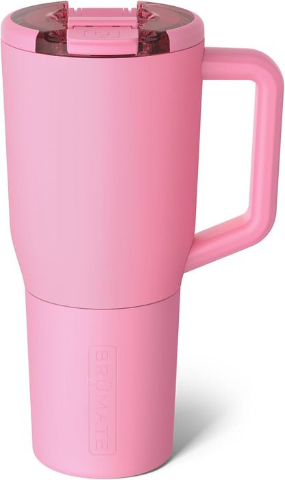 Müv - 25oz 100% Leak Proof Insulated Coffee Mug with Handle & Lid - Stainless Steel Coffee Travel Mug - Double Walled Coffee Cup (Primrose)