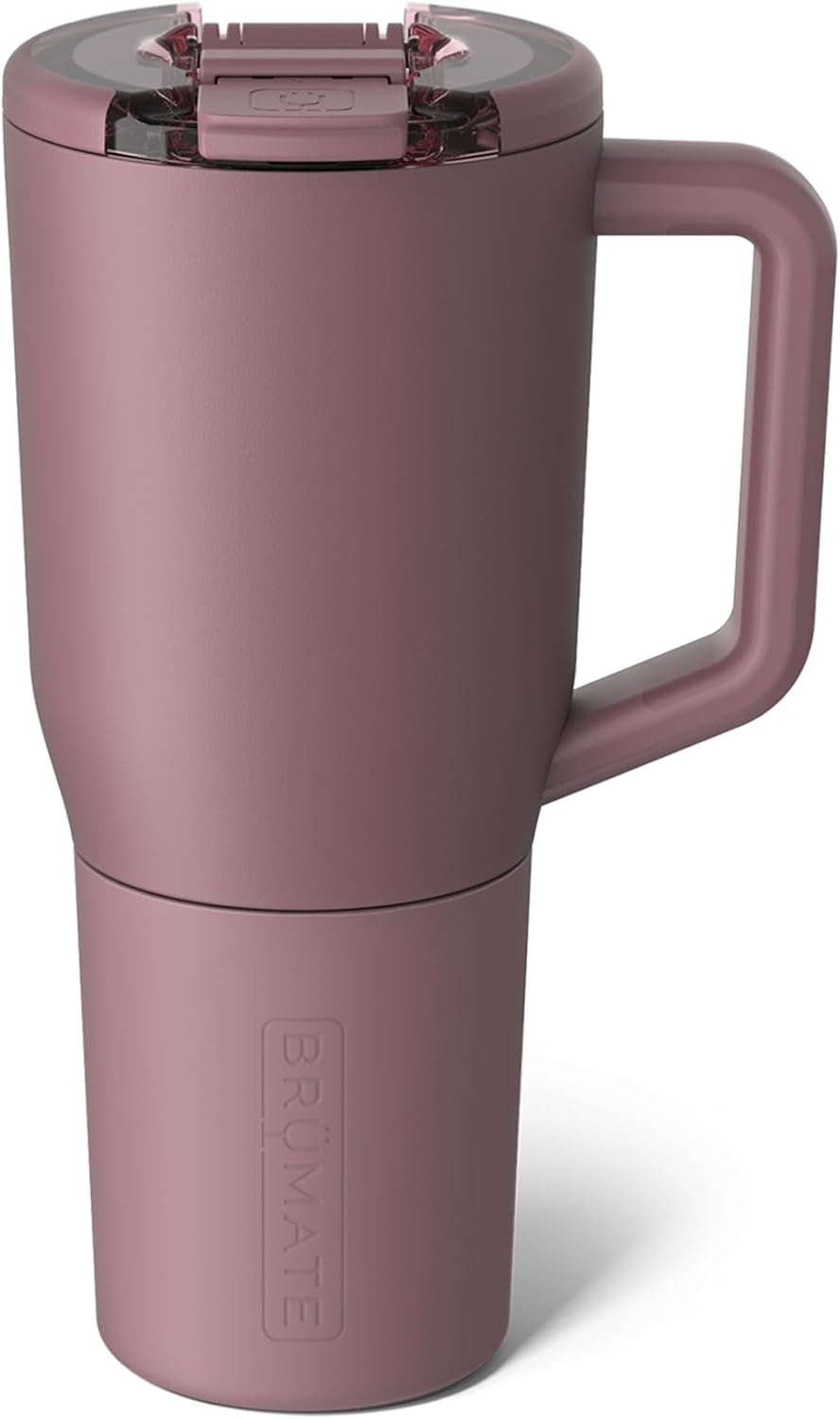Müv - 25oz 100% Leak Proof Insulated Coffee Mug with Handle & Lid - Stainless Steel Coffee Travel Mug - Double Walled Coffee Cup (Primrose)