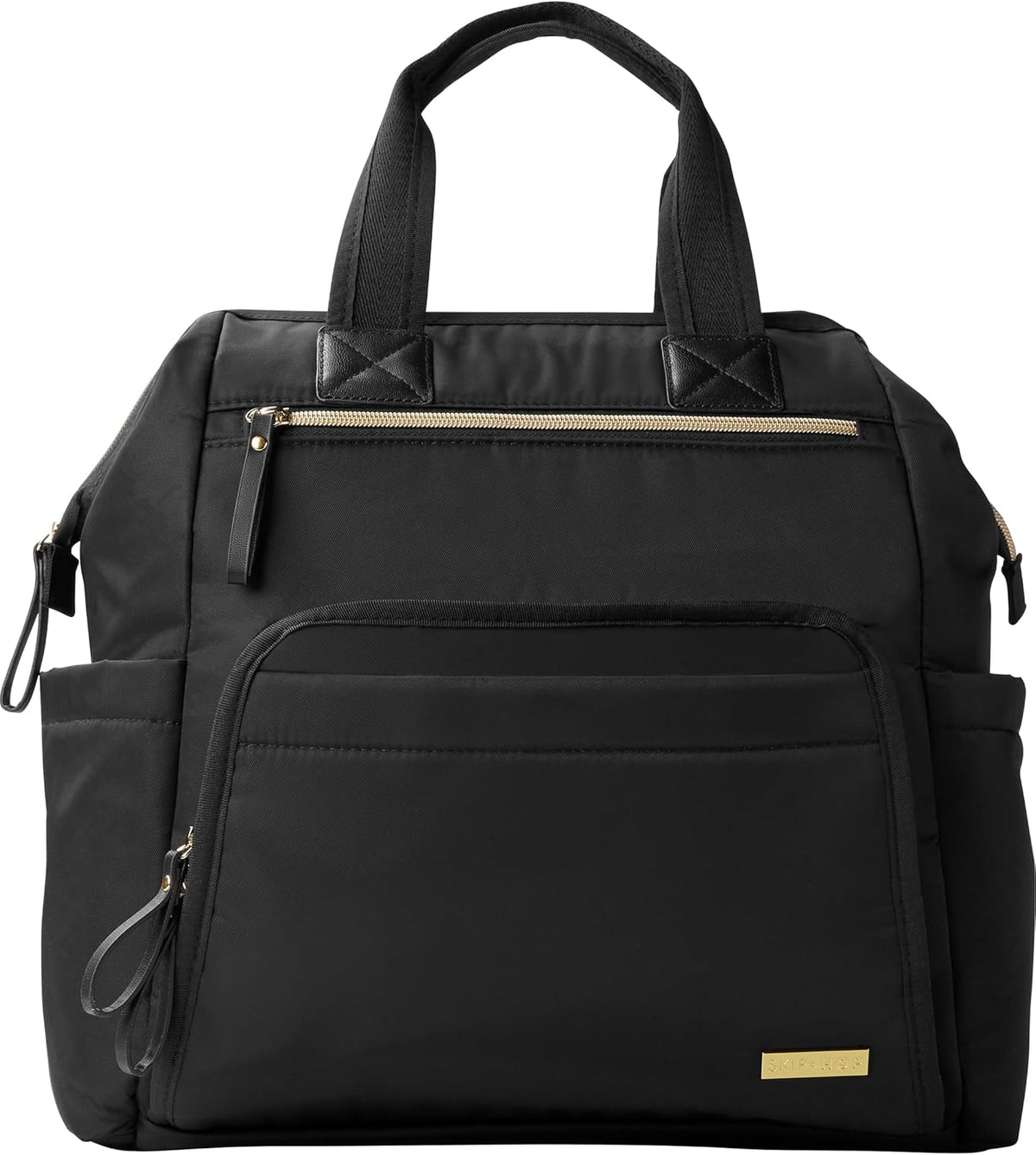 Diaper Bag Backpack with Portable Changing Pad, 9 Total Pockets, Easy-Access Wipes Pocket, Zippered Side Pocket, Luggage Sleeve & Stroller Straps, Fits a 15” Laptop, Luna, Sage