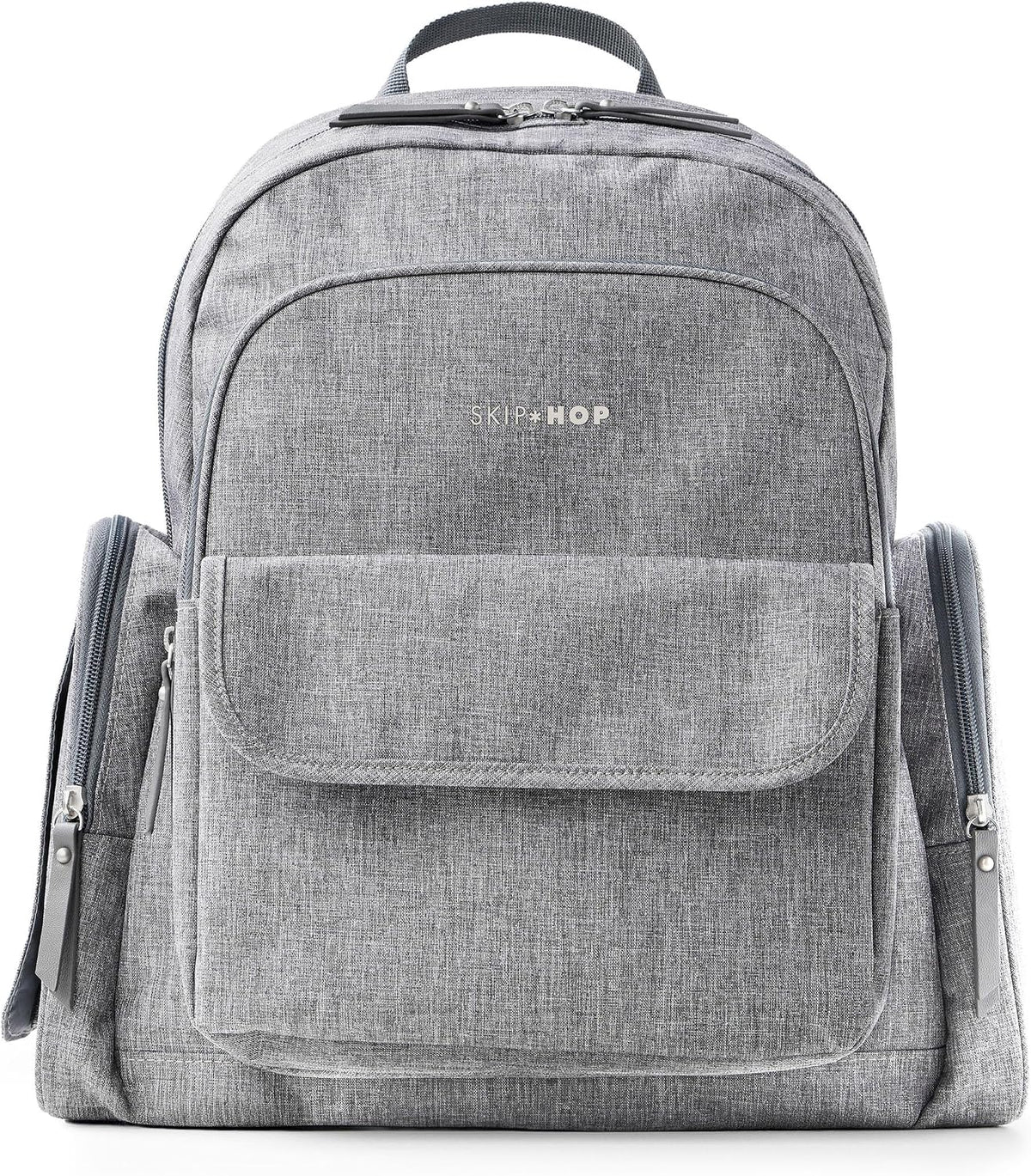 Diaper Bag Backpack with Portable Changing Pad, 9 Total Pockets, Easy-Access Wipes Pocket, Zippered Side Pocket, Luggage Sleeve & Stroller Straps, Fits a 15” Laptop, Luna, Sage