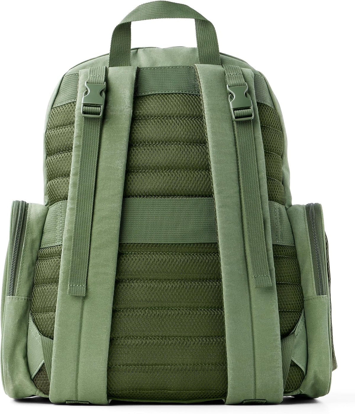 Diaper Bag Backpack with Portable Changing Pad, 9 Total Pockets, Easy-Access Wipes Pocket, Zippered Side Pocket, Luggage Sleeve & Stroller Straps, Fits a 15” Laptop, Luna, Sage