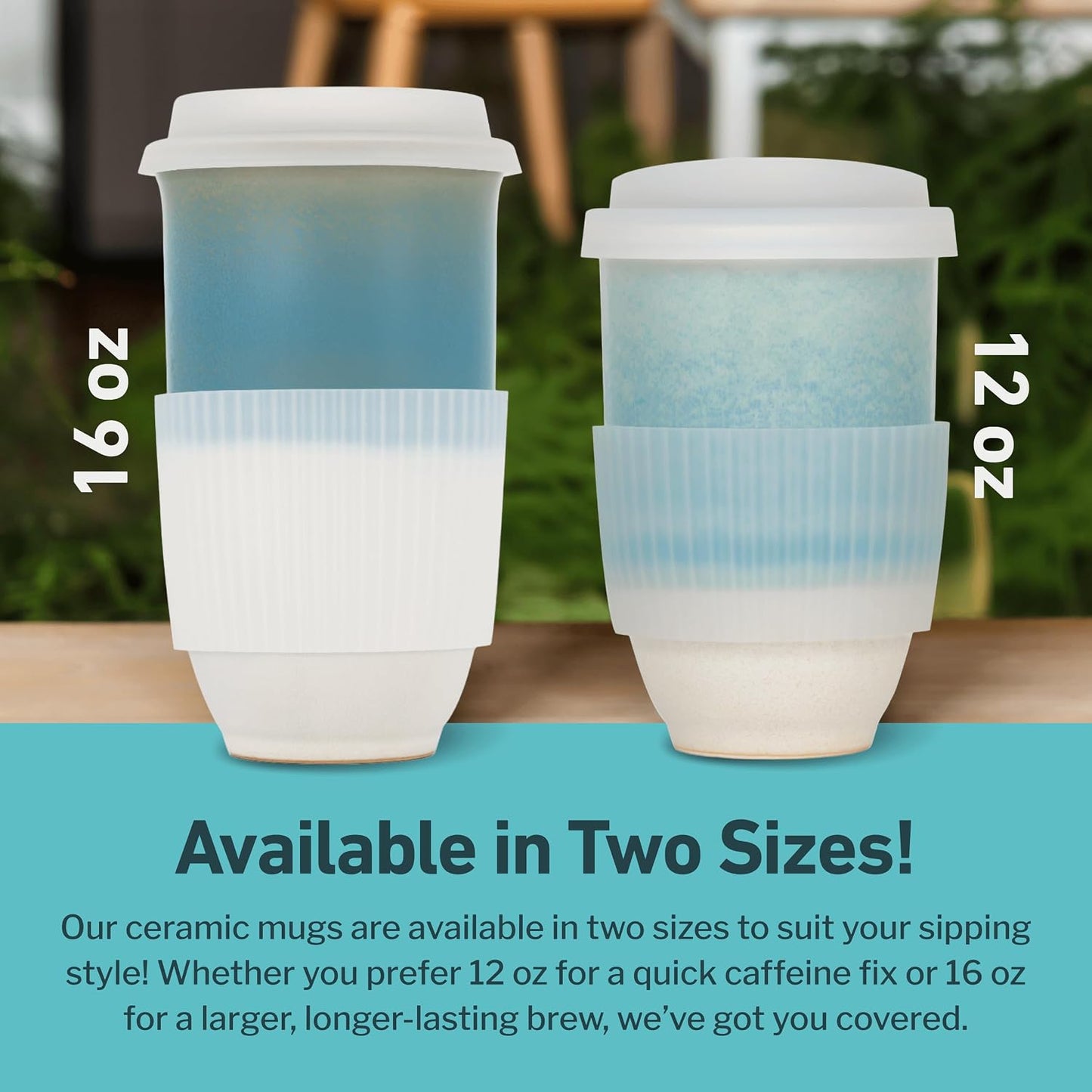 Coffee Travel Mug – Cup Holder Friendly Travel Mug– Microwave & Dishwasher Safe White & Purple Tumbler - Coffee Mug Fits In Cup Holder – 12oz – Astral Bloom