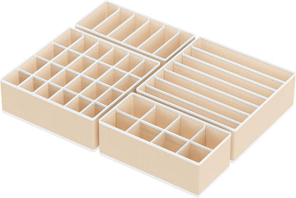 Closet Underwear Organizer Drawer Divider Assorted 7 pcs