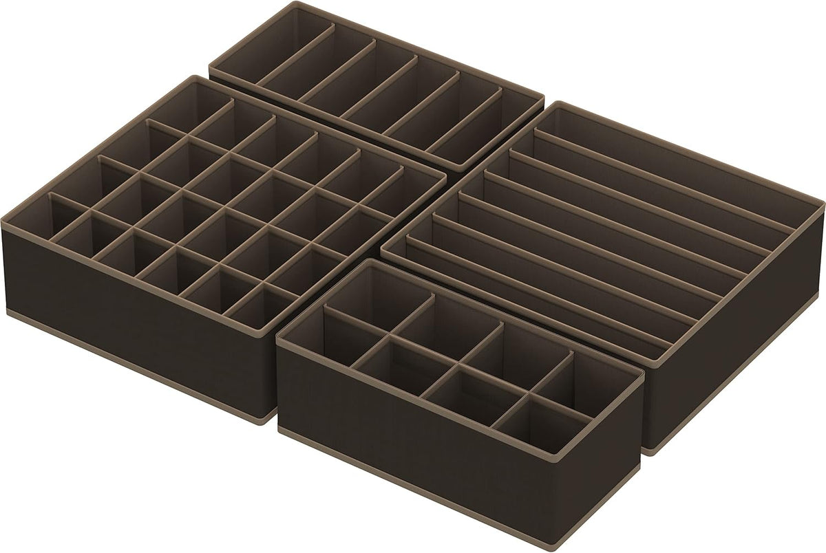 Closet Underwear Organizer Drawer Divider Assorted 7 pcs