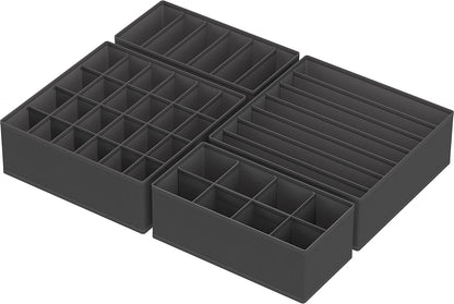 Closet Underwear Organizer Drawer Divider Assorted 7 pcs