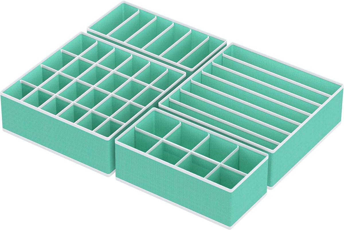 Closet Underwear Organizer Drawer Divider Assorted 7 pcs