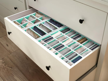 Closet Underwear Organizer Drawer Divider Assorted 7 pcs