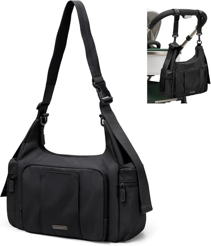 14L Puffer Diaper Bag Tote, Large Capacity Travel Diaper bags, Crossbody Hospital Bag for mom