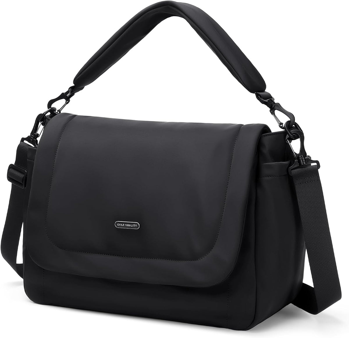 14L Puffer Diaper Bag Tote, Large Capacity Travel Diaper bags, Crossbody Hospital Bag for mom
