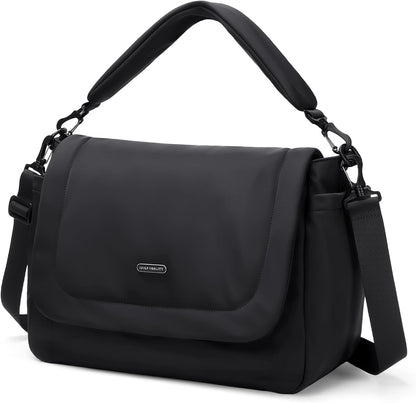 14L Puffer Diaper Bag Tote, Large Capacity Travel Diaper bags, Crossbody Hospital Bag for mom