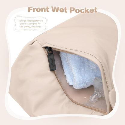 14L Puffer Diaper Bag Tote, Large Capacity Travel Diaper bags, Crossbody Hospital Bag for mom