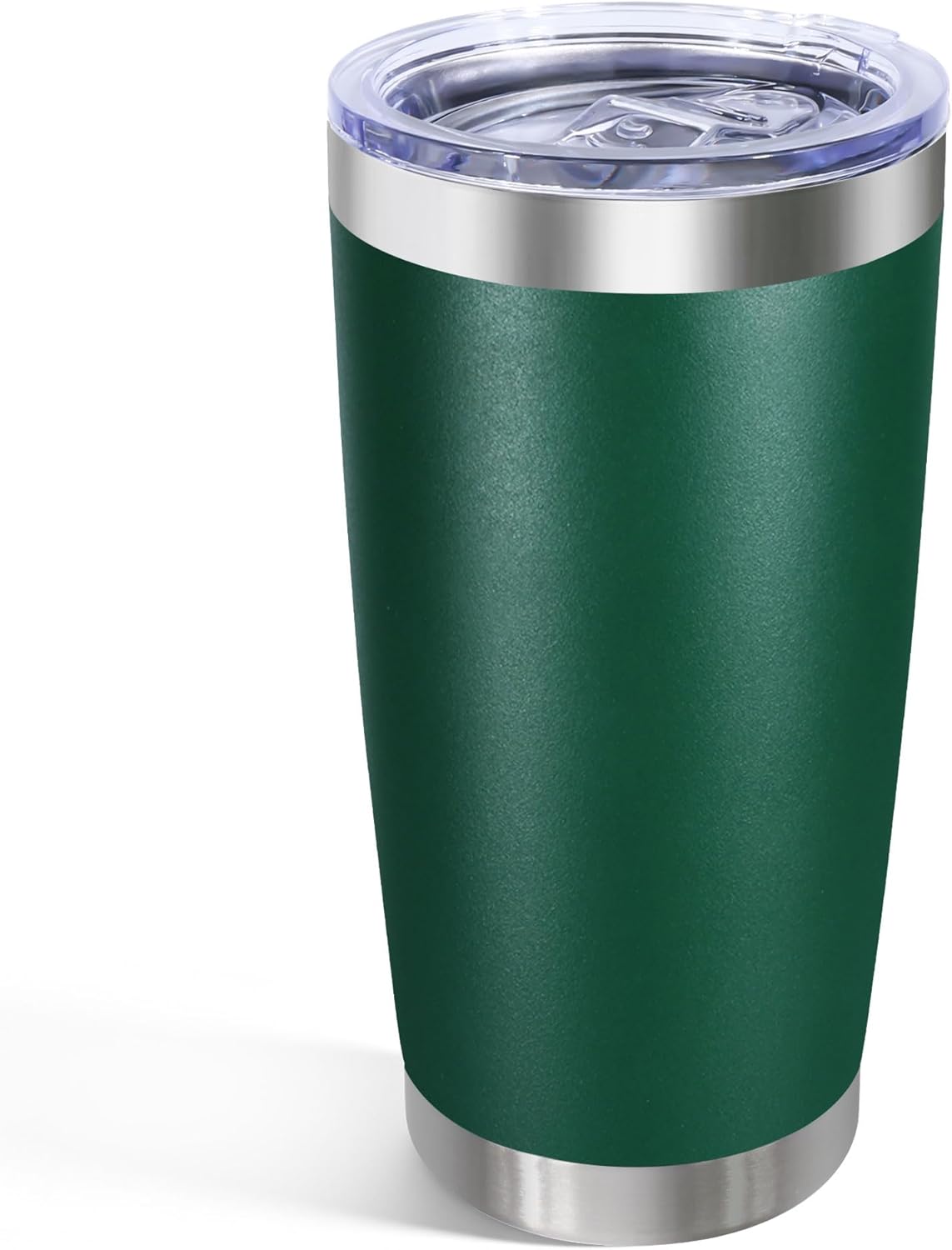 20oz Stainless Steel Tumbler with Lid, Double Wall Vacuum Insulated Powder Coated Travel Mug, Mint Green, 1 Pack