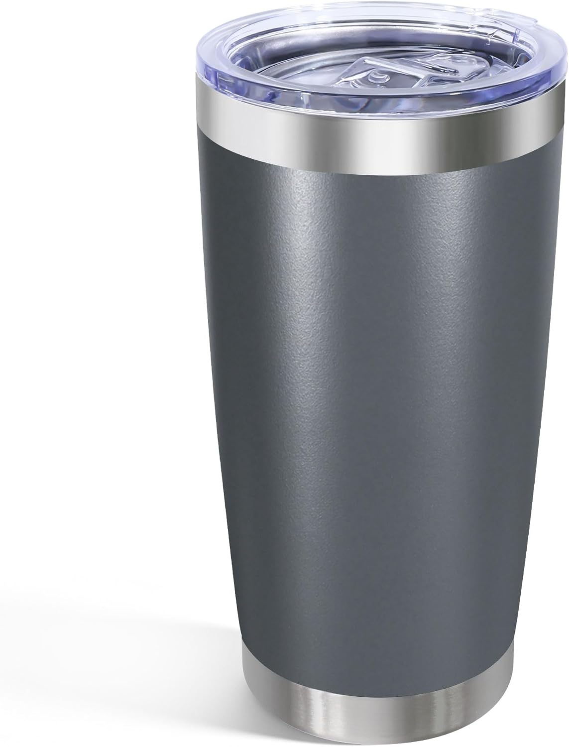 20oz Stainless Steel Tumbler with Lid, Double Wall Vacuum Insulated Powder Coated Travel Mug, Mint Green, 1 Pack