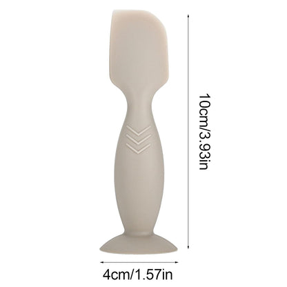 Baby Diaper Cream Spatula Applicator,Portable Silicone Diaper Spatula | Suction Cup Base Flexible Smooth Paste Applicator for Boys Girls