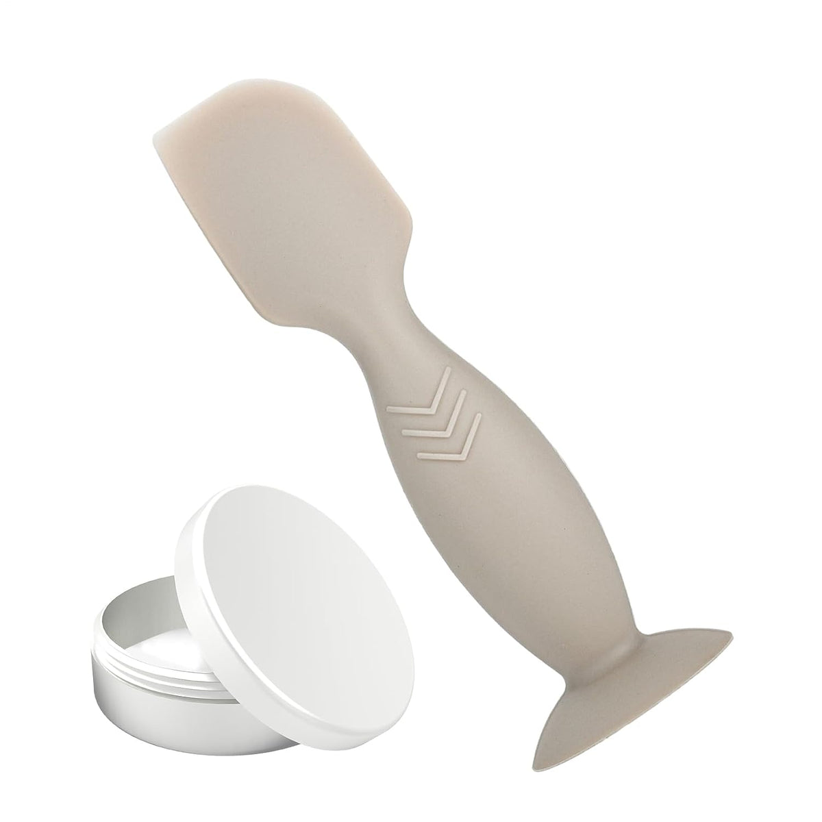 Baby Diaper Cream Spatula Applicator,Portable Silicone Diaper Spatula | Suction Cup Base Flexible Smooth Paste Applicator for Boys Girls