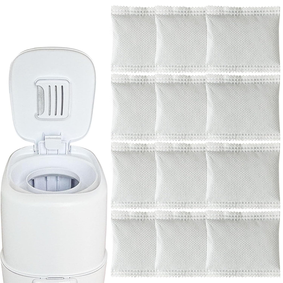 12 Pack Deodorizer Refills for Diaper Genie Complete and Expressions Pail