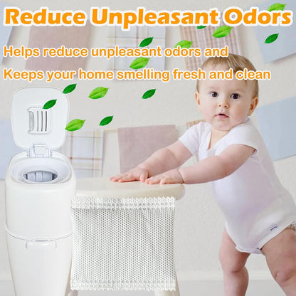 12 Pack Deodorizer Refills for Diaper Genie Complete and Expressions Pail