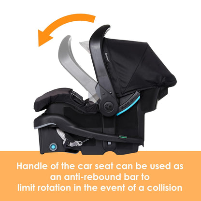 EZ-Lift™ PRO Infant Car Seat, Dash Tan – Lightweight Premium Carry, Plush Infant Cushioning, Adjustable Harness Support