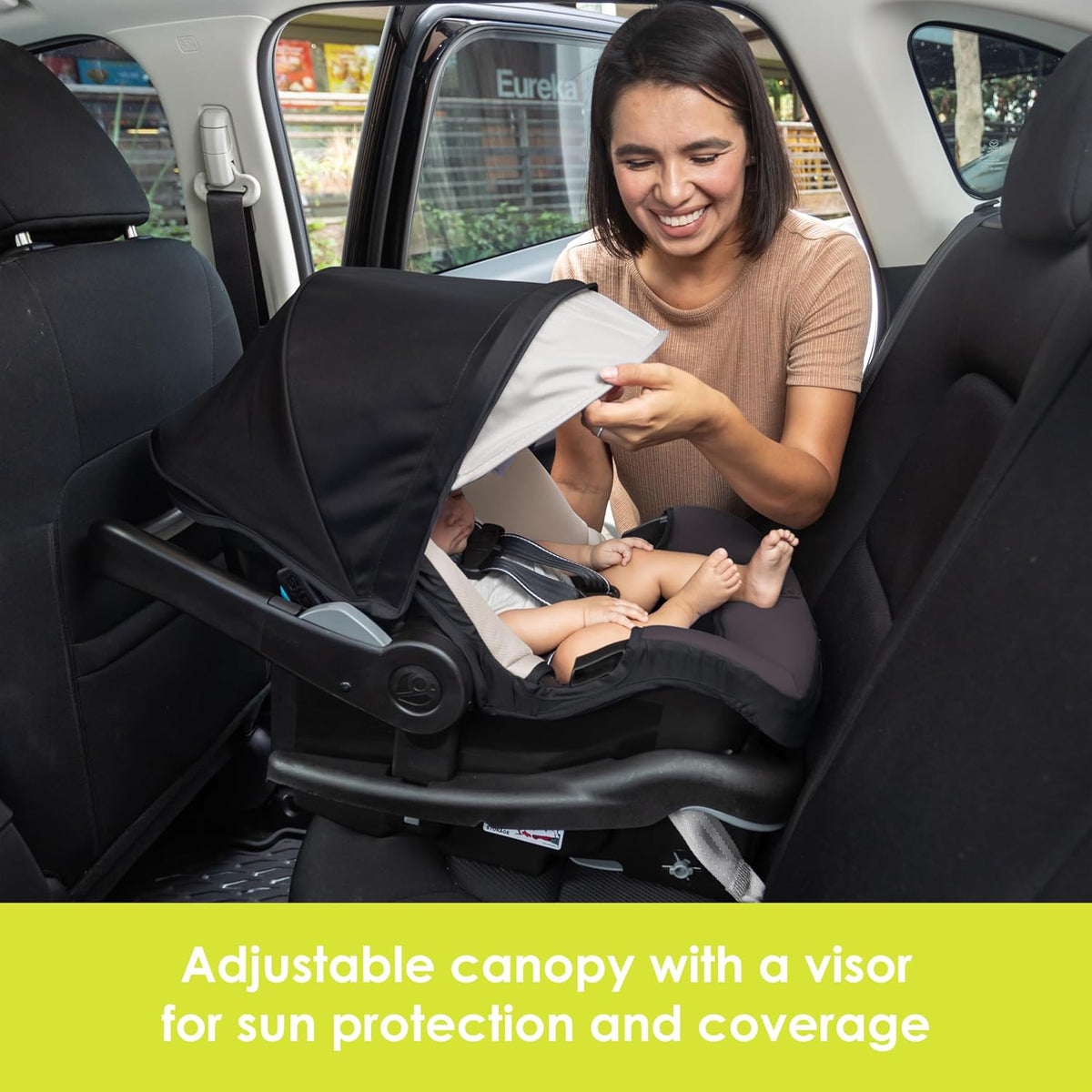 EZ-Lift™ PRO Infant Car Seat, Dash Tan – Lightweight Premium Carry, Plush Infant Cushioning, Adjustable Harness Support