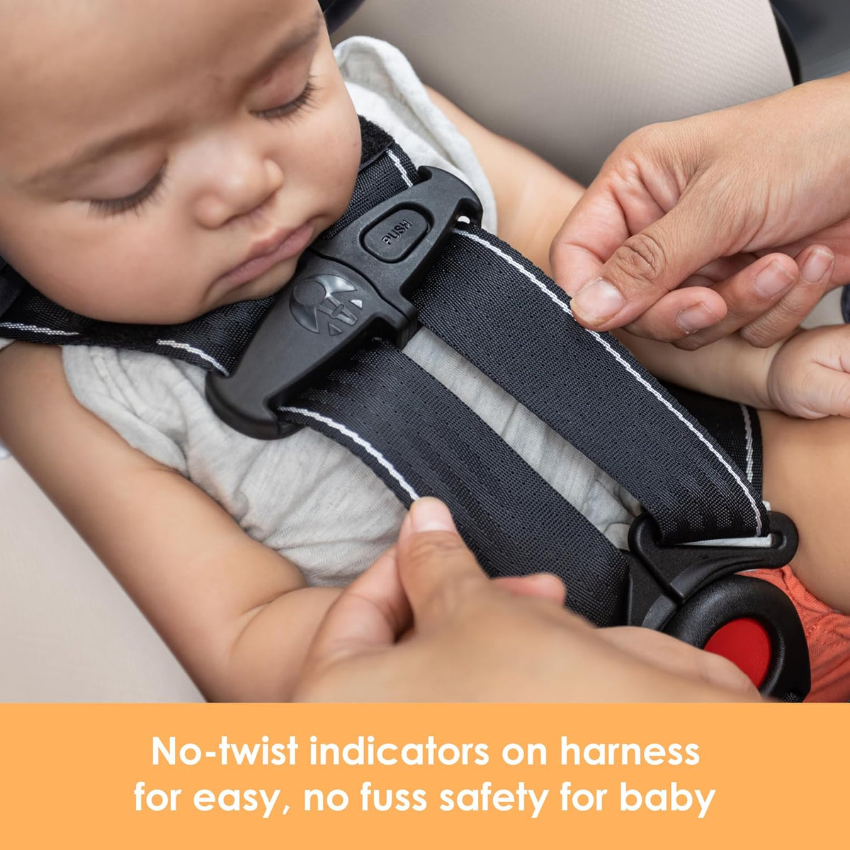 EZ-Lift™ PRO Infant Car Seat, Dash Tan – Lightweight Premium Carry, Plush Infant Cushioning, Adjustable Harness Support