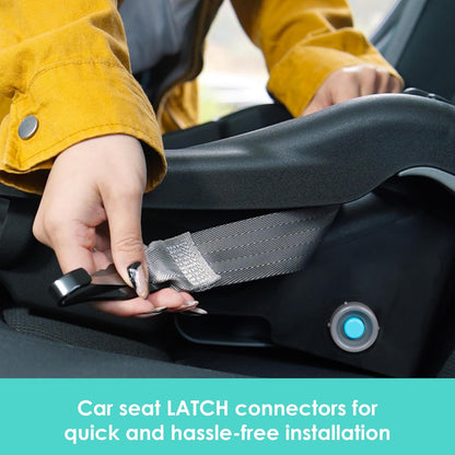 EZ-Lift™ PRO Infant Car Seat, Dash Tan – Lightweight Premium Carry, Plush Infant Cushioning, Adjustable Harness Support
