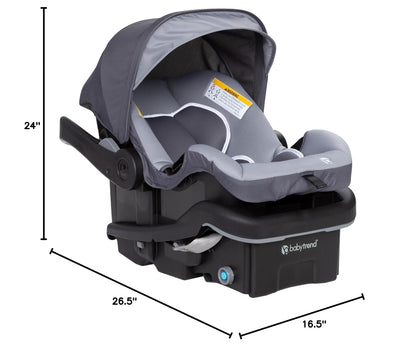 EZ-Lift™ PRO Infant Car Seat, Dash Tan – Lightweight Premium Carry, Plush Infant Cushioning, Adjustable Harness Support