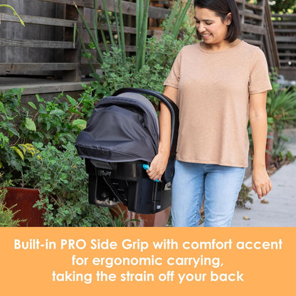 EZ-Lift™ PRO Infant Car Seat, Dash Tan – Lightweight Premium Carry, Plush Infant Cushioning, Adjustable Harness Support