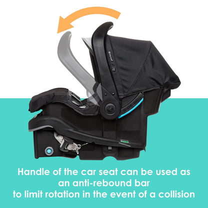 EZ-Lift™ PRO Infant Car Seat, Dash Tan – Lightweight Premium Carry, Plush Infant Cushioning, Adjustable Harness Support