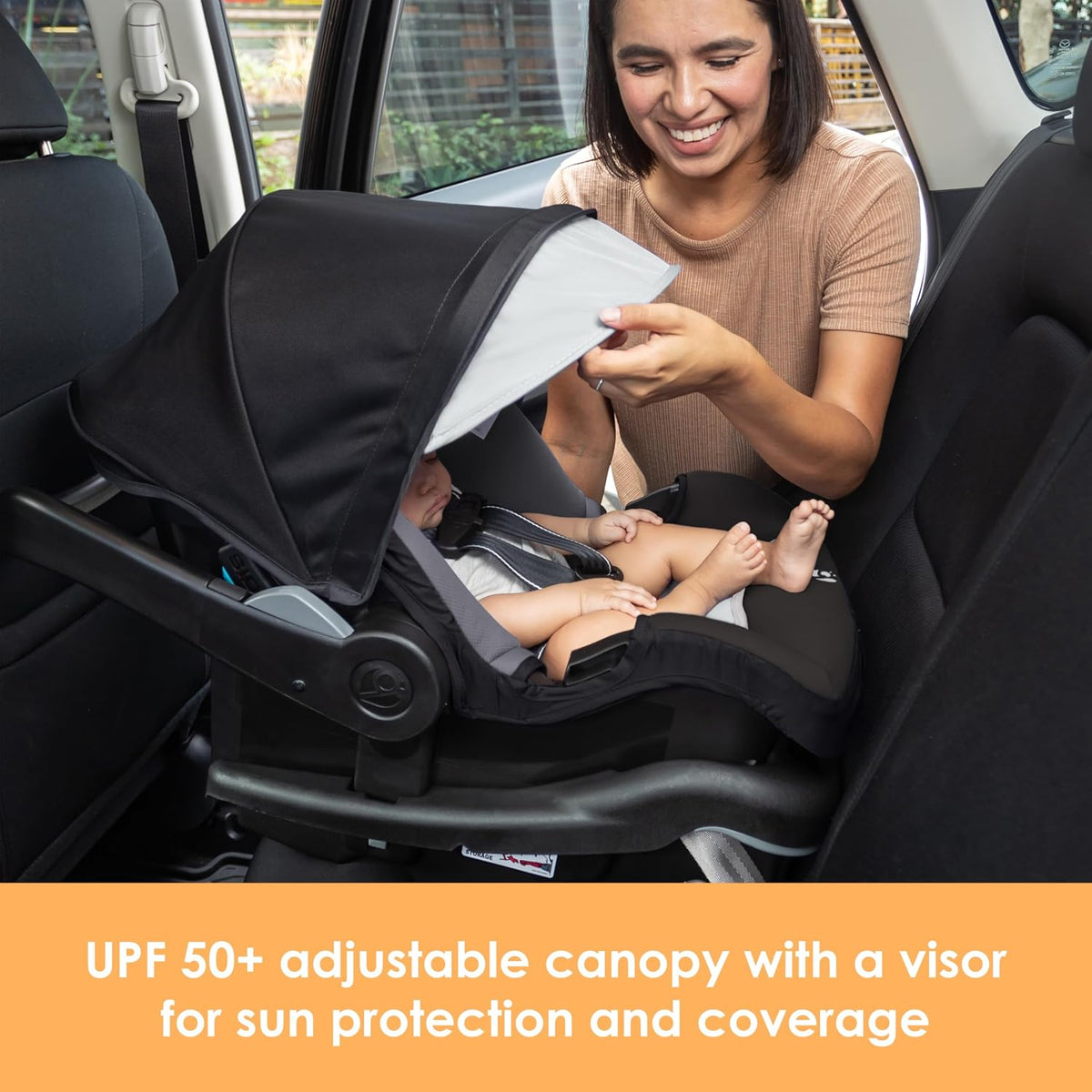 EZ-Lift™ PRO Infant Car Seat, Dash Tan – Lightweight Premium Carry, Plush Infant Cushioning, Adjustable Harness Support