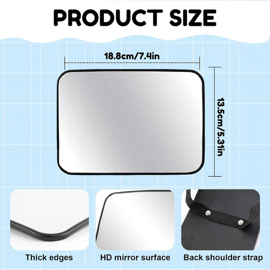Car Seat Mirror for Baby Rear Facing, Baby Car Mirror for Fixed Headrests